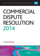 Commercial Dispute Resolution-9781909176195