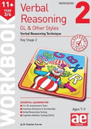 11+ Verbal Reasoning Year 3/4 GL & Other Styles Workbook 2 : Verbal Reasoning Technique-9781910106082