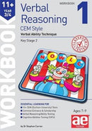 11+ Verbal Reasoning Year 3/4 CEM Style Workbook 1 : Verbal Ability Technique-9781910106167