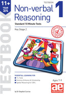 11+ Non-verbal Reasoning Year 3/4 Testbook 1 : Standard 10 Minute Tests-9781910106181