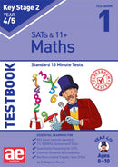 KS2 Maths Year 4/5 Testbook 1 : Standard 15 Minute Tests-9781910106433