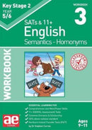 KS2 Semantics Year 5/6 Workbook 3 - Homonyms-9781910106518