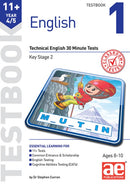 11+ English Year 4/5 Testbook 1 : Technical English 30 Minute Tests-9781910106617