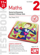 11+ Maths Year 5-7 Testbook 2 : Numerical Reasoning Standard 15 Minute Tests-9781910106853