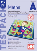 11+ Maths Year 5-7 Testpack A Papers 13-16