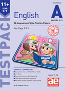 11+ English Year 5-7 Testpack A Papers 9-12 : GL Assessment Style Practice Papers-9781910107485