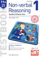 11+ Non-verbal Reasoning Year 5-7 Testbook 1 : Standard GL Assessment Style 10 Minute Tests-9781910107751
