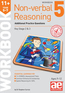 11+ Non-verbal Reasoning Year 5-7 Workbook 5 : Additional Practice Questions-9781910107799