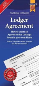 Lodger Agreement Form Pack : How to Create an Agreement for Letting a Room in Your Own Home-9781910143896