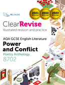 ClearRevise AQA GCSE English Literature: Power and conflict-9781910523940