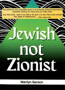 Jewish not Zionist-9781910841631