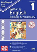 KS2 Spelling & Vocabulary Workbook 1 : Foundation Level-9781911553373