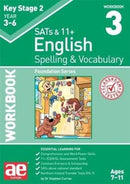 KS2 Spelling & Vocabulary Workbook 3 : Foundation Level-9781911553397
