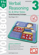 11+ Verbal Reasoning Year 5-7 GL & Other Styles Workbook 3 : Verbal Reasoning Technique-9781911553908