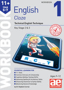 11+ English Year 5-7 Cloze Workbook 1 : Technical English Technique-9781911553915