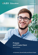 Probate and Private Client-9781911698395