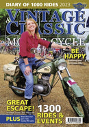 Vintage & Classic Motorcycle: Diary of 1000 Rides 2023-9781911703334