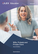 Wills, Probate and Private Client-9781911713593