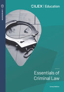 Essentials of Criminal Law-9781911713920
