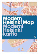 Modern Helsinki Map / Moderni Helsinki-kartta : Guide to Modern and contemporary architecture in Helsinki-9781912018031