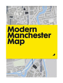 Modern Manchester Map