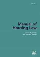 Manual of Housing Law 11th edition-9781912273928