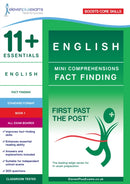 11+ Essentials English Mini-Comprehensions: Fact-Finding Book 1