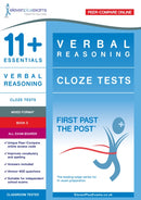 11+ Essentials Verbal Reasoning: Cloze Tests Book 3-9781912364787