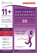 11+ Essentials - 3-D Non-verbal Reasoning Book 1 (First Past the Post) - CEM (Durham University)-9781912364855