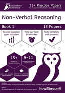 11+ Practice Papers For Independent Schools & Aptitude Training Non-Verbal Reasoning Book 1-9781912370757