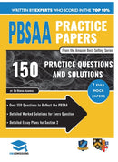 PBSAA Practice Papers : 2 Full Mock Papers, Over 150 Questions in the style of the PBSAA, Detailed Worked Solutions for Every Question, Detailed Essay Plans, Psycological and Behavioural Sciences Admi-9781912557202