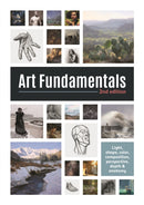 Art Fundamentals 2nd edition : Light, shape, color, perspective, depth, composition & anatomy-9781912843077