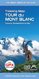 Tour du Mont Blanc Trekking Map