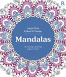 Large Print Colour & Frame - Mandalas