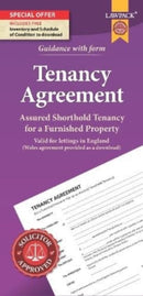 Furnished Tenancy Agreement Form Pack : How to Create a Tenancy Agreement for an Furnished House or Flat in England-9781913714062