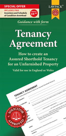 Unfurnished Tenancy Agreement Form Pack : How to Create a Tenancy Agreement for an Unfurnished House or Flat in England-9781913714079