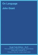 On Language - John Grant and Will Burns (RT