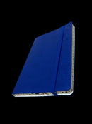 Ashridge A5 Elastic Pu Notebook Dark Blue 8077-9781915396068