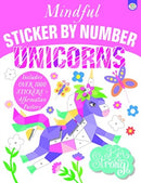 Mindful Sticker by Number Unicorns-9781915458025
