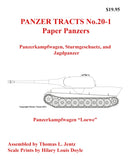 Panzer Tracts No.20-1: Paper Panzers-9781915969040