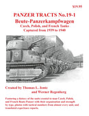 Panzer Tracts No.19-1: Beutepanzer : Czech, Polish and French-9781915969064
