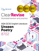 ClearRevise AQA GCSE English Literature: Unseen poetry-9781916518032