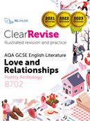 ClearRevise AQA GCSE English Literature: Love and relationships, Poetry Anthology 8702-9781916518070