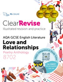 ClearRevise AQA GCSE English Literature: Love and relationships, Poetry Anthology 8702