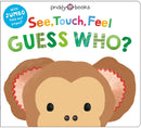 See, Touch, Feel: Guess Who? : With jumbo fold-out pages!-9781916745896