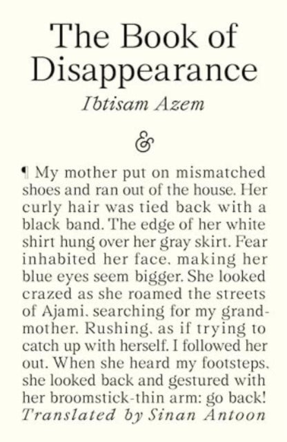 Book of Disappearance