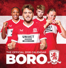 The Official Middlesbrough Desk Calendar 2026-9781916755901