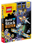 LEGOr Books: Build and Stick: Space (includes LEGOr bricks, book and over 250 stickers)-9781916763296