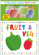 Little Baby Learns Fruit & Veg : With 12 puzzle pieces!-9781917069335