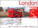 London Bus and Underground PopOut Map : Pocket-size, pop up map showing London's bus network and entire tube network-9781917131148